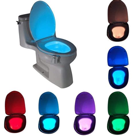 Color Led Toilet Light Sensor Motion Activated Glow Toilet Bowl Light Up Sensing At Rs