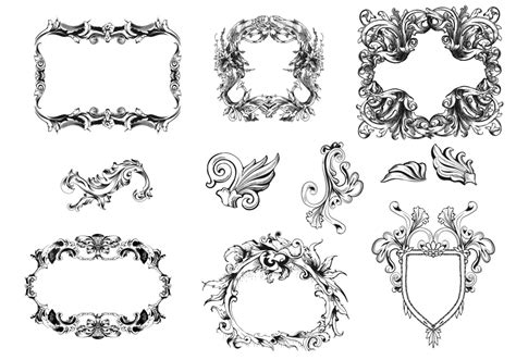 Get Vector Picture Frames Clipart