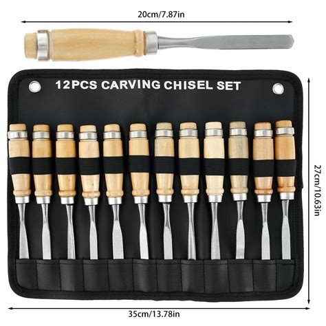 Buy Hands Diy 12pcs Wood Carving Tool Set Complete Wood Carving Chisels