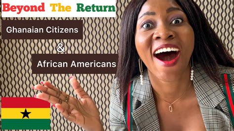 How The Year Of Return Impacted Ghanaians And African Americans Youtube