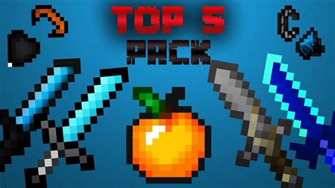 Top 5 Minecraft Pvp Texture Packs 17189 Youtube