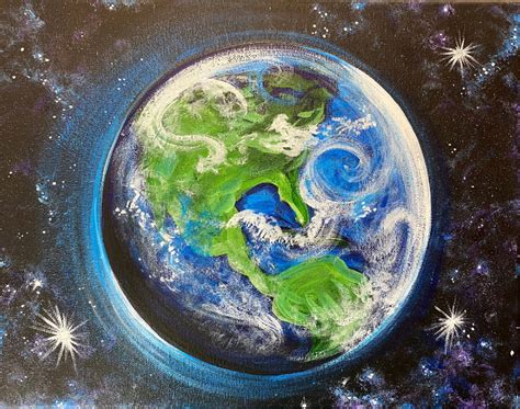 Members Exclusive Earth Galaxy Painting Tutorial