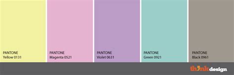 Pantone Pastel Color Chart