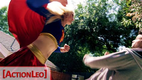 Supergirl Fight Scene Live Action Youtube