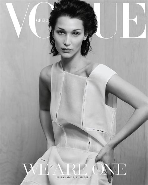 Bella Hadid Vogue Greece 2020 Cover Fashion Editorial