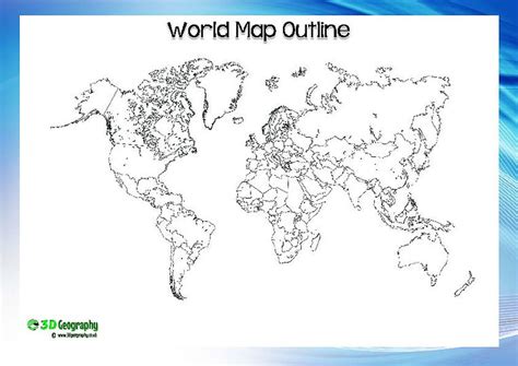 World Continents Printables Map Quiz Game Lizard Point Quizzes Blank
