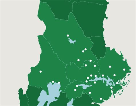 Kraj ten jest usytuowany w centralnej svealand była w dawnych czasach oddzielona od götaland puszczami tiveden, tylöskog i kolmården. Sverige: tätorter i Svealand - Geografispel