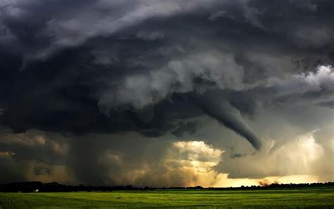 Free Download Tornadoes Tornado Touching Down By Country Road 1024x768