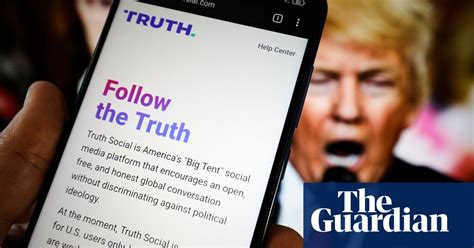 Truth Social The Failing Anti Twitter Platform Even Trump Barely Uses Social Media The Guardian