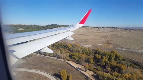 Landing Madrid Barajas Airport Iberia Youtube