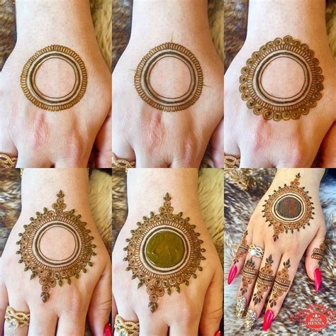 Pin By Ane Castro On Henna Design ๑♡ Circle Mehndi Designs Mehndi