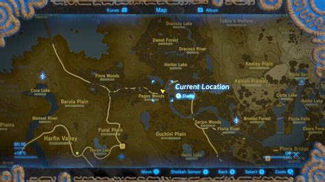 Legend Of Zelda Breath Of The Wild Shrine Solutions Lake Tower The