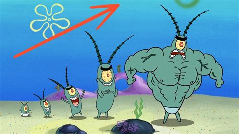 Plankton Spongebob Growing Up Evolution 👍easylittledrawings Youtube