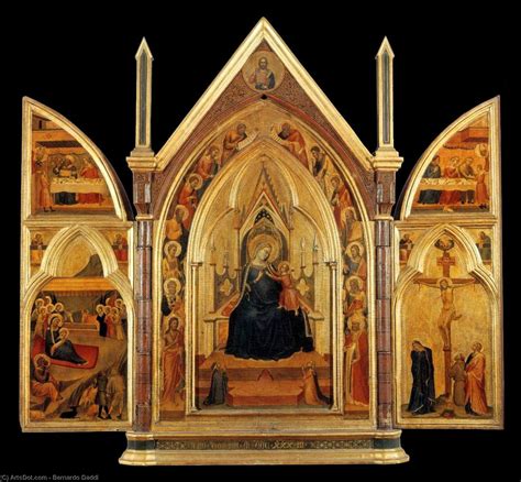 Triptych Bernardo Daddi Encyclopedia Of Fine Arts