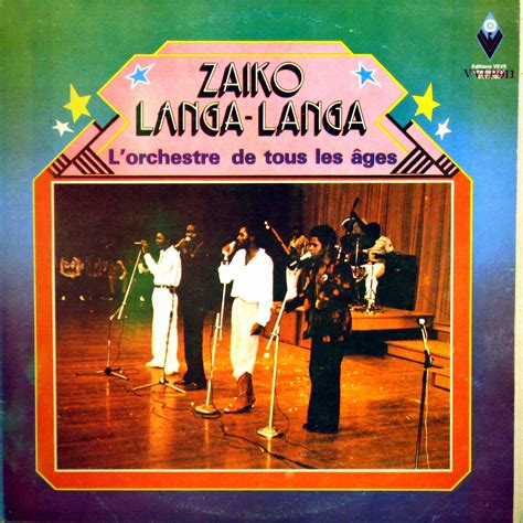 Congo Na Bisso Zaïko Langa Langa Croi Moi Lorchestre De Tous Les