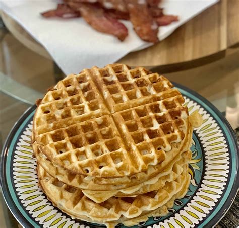 Perfect Homemade Waffles My Back Kitchen Breakfast And Brunch