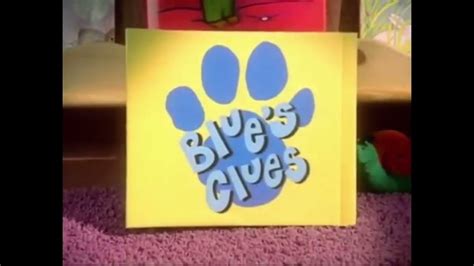 Blues Clues Logo 2003 Youtube