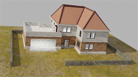 3d Pubg Squad House Cgtrader