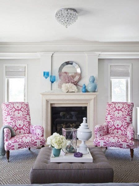 Patterned Chairs Bold Patterned Chairs Home Living Room Home Decor