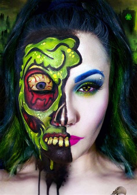 30 Creative Face Painting Art Collection Naldz Graphics Zombie Face
