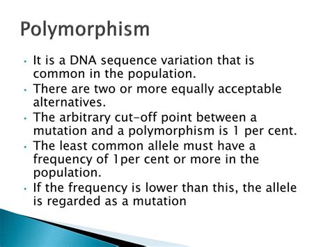 Ppt Polymorphism Of Genes In Health And Diseases Powerpoint