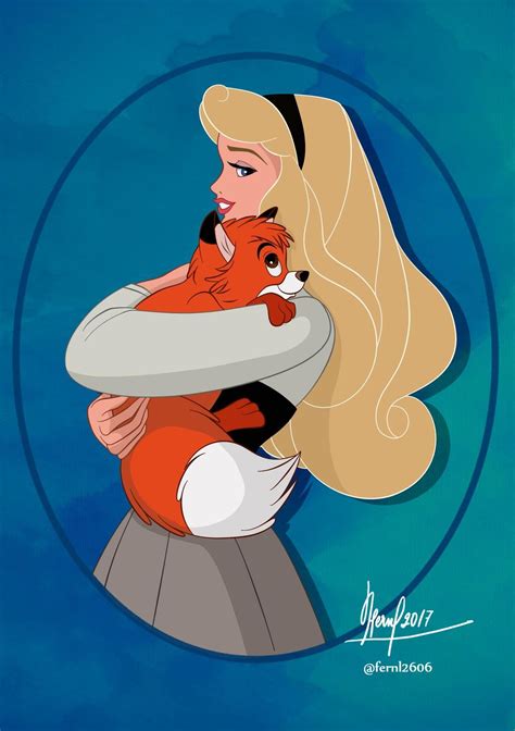 Aurora And Friend By Fernl On Deviantart Aurora Disney Disney