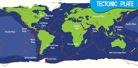 28 Map Of The Plate Tectonics Online Map Around The World Images And