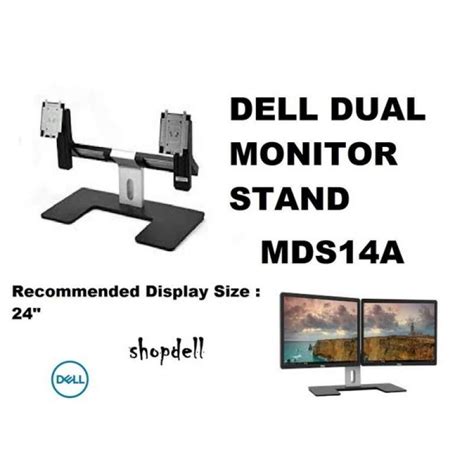 Jual Diskon Dell Dual Monitor Stand Mds14a Dell Monitor Dual Stand