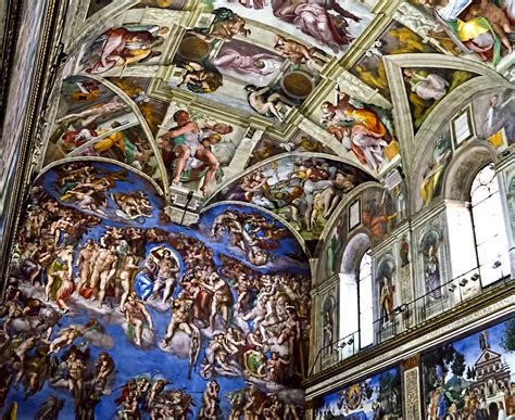 Last Judgement Sistine Chapel Photograph By Jon Berghoff Pixels