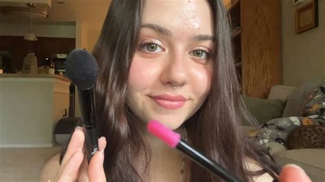 Asmr Doing My Makeup On You And Me Youtube