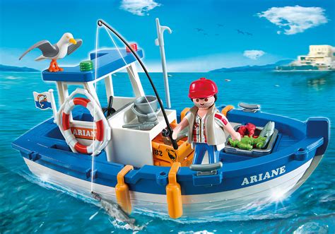Fisherman With Boat 5131 Playmobil