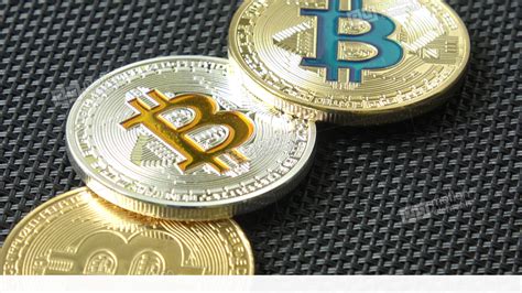 Bitcoin. Crypto Currency Gold Bitcoin, BTC, Bit Coin ...