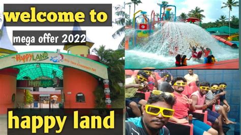 Happy Land Trivandrum Water Theme Park Solotravel Malluboy Youtube