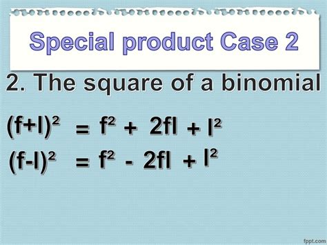 Square Of Binomial