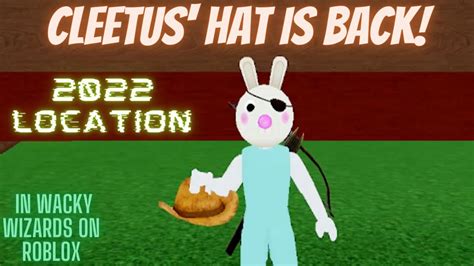 [new 2022 location] cleetus hat is back in wacky wizards in roblox youtube