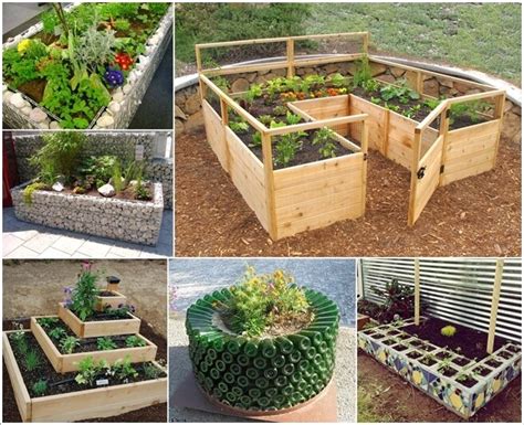 10 Unique And Cool Raised Garden Bed Ideas