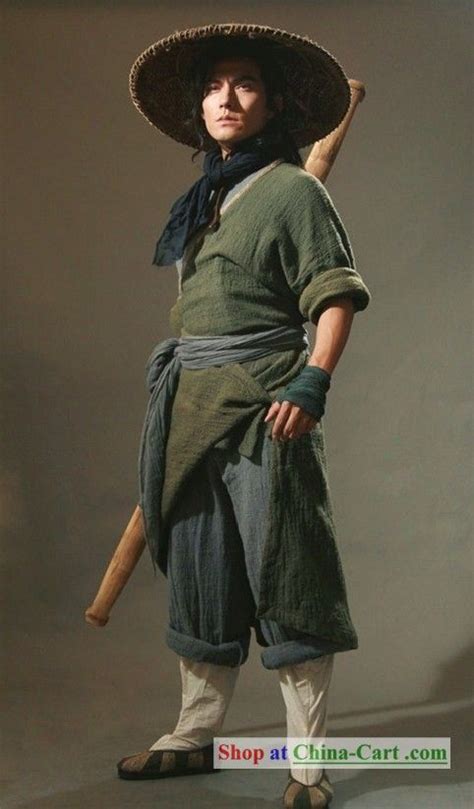 Outlaws Of The Marsh Opera Ancient Chinese Kung Fu Men Costumes And Hat