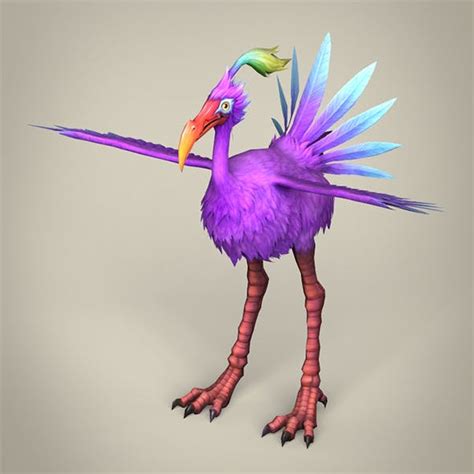 Gaming 3d Bird Models 3docean