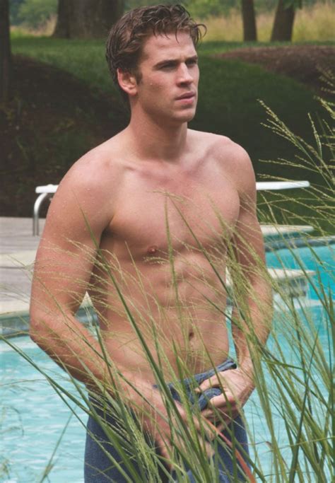 Liam Hemsworth Totally Nude In A Shower Naked Male Celebrities
