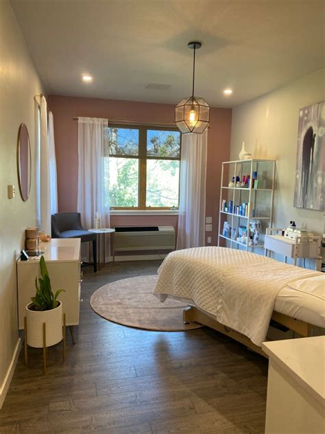 Spa Studio Specializing In Skincare Makeup And Energy Massage Room