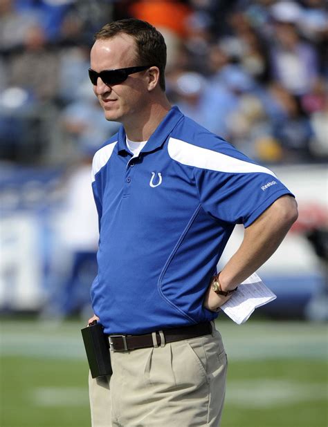 Colts Qb Peyton Manning Still Waiting For Neck To Heal