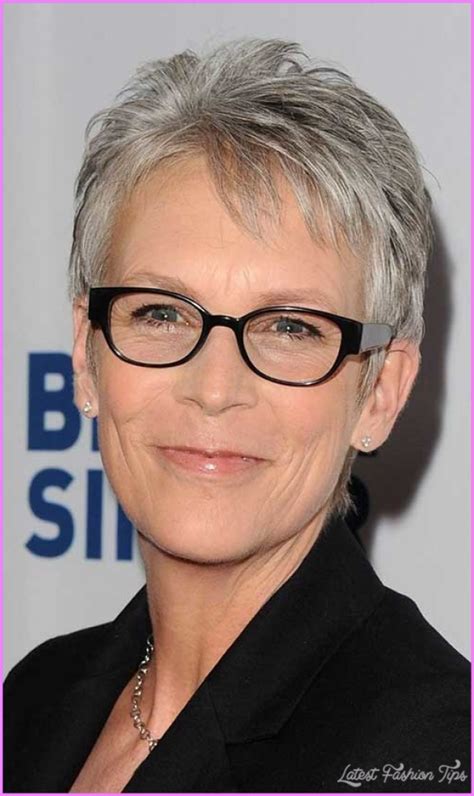 Hairstyles For Short Hair Over 50 With Glasses