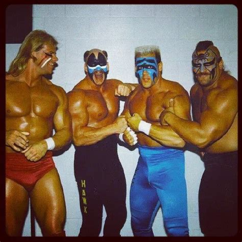 Sting Lex Luger And Road Warriors Wwe Wcw Nwa Wwf Wrestling