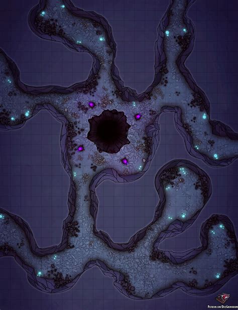 Underground Pit Battlemap Dnd World Map Dungeon Maps Fantasy Map My Xxx Hot Girl