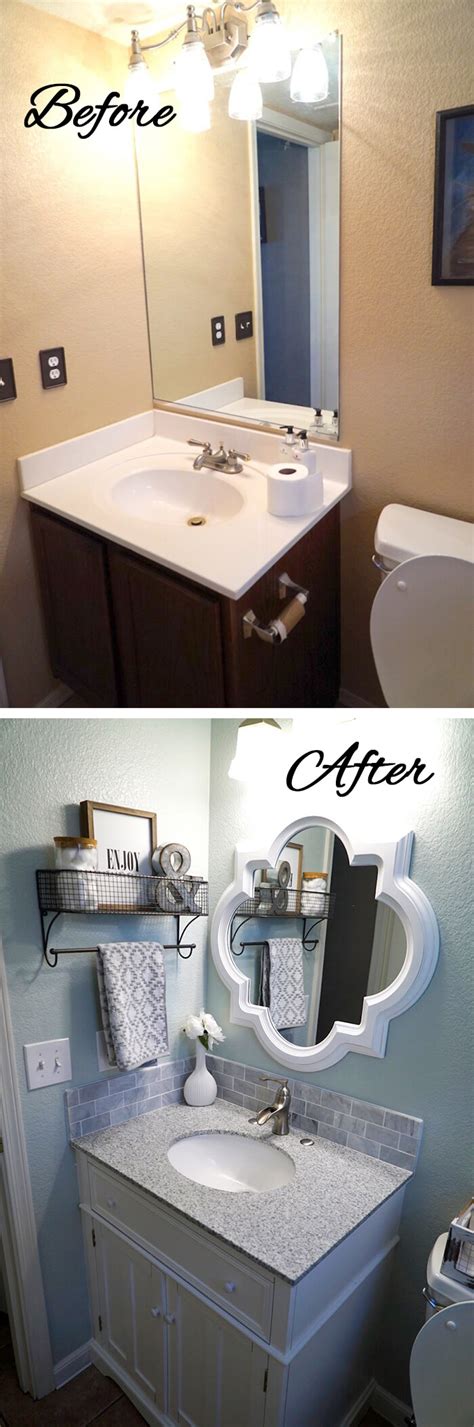 28 Best Budget Friendly Bathroom Makeover Ideas And Designs For 2017
