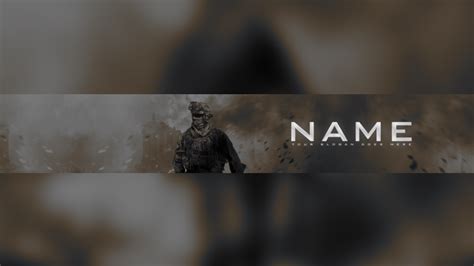 Free Call Of Duty Youtube Banner Pack Template 5ergiveaways