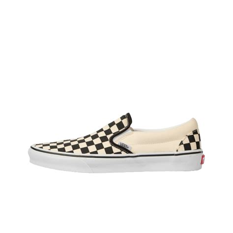 Vans Classic Slip On Blk And Wht Checkerboard Seek