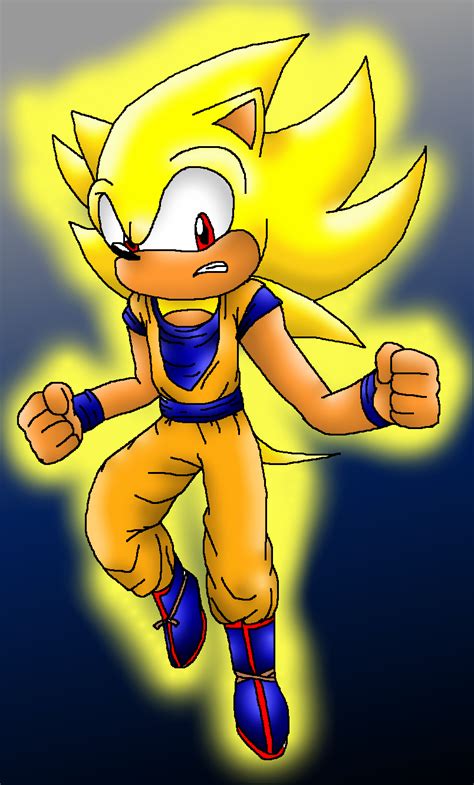 Super Sonic Saiyan By Spainoyabun On Deviantart