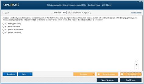 Ahima Rhia Test Practice Test Questions Exam Dumps Examcollection