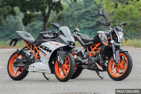 Review 2016 Ktm Duke 250 And Rc250 Good Handling And Good Looks At